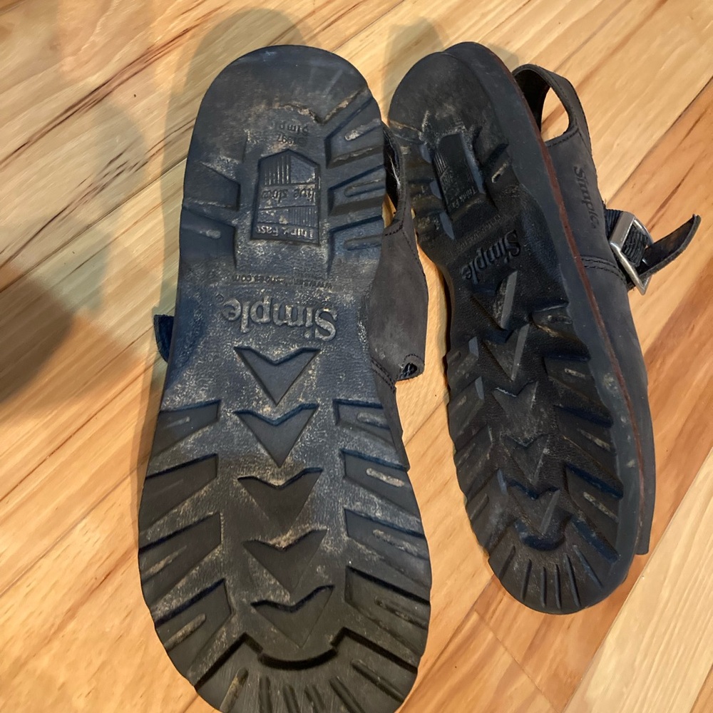 Women's Black Sandals - Picture 6 of 6